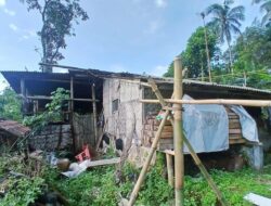 Miris, Sudah Tidak Layak Huni: Rumah di Ciamis Hancur Diterjang Angin