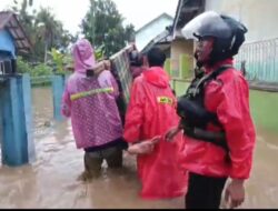 Tagana Ciamis Bergerak Cepat Evakuasi Warga Terdampak Banjir di Desa Bangunsari