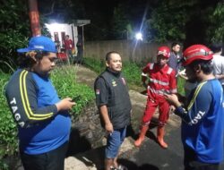 Tagana Ciamis Respon Cepat Kelokasi Dugaan Anak Hilang Terbawa Arus