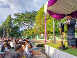 Bupati Herdiat Shalat Idul Fitri 1447 H di Alun-Alun Ciamis, Ajak Warga Perkuat Persatuan dan Kepedulian