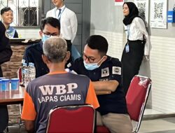 Lapas Ciamis Sapu Bersih Narkoba, Razia Mendadak dan Tes Urine Digelar