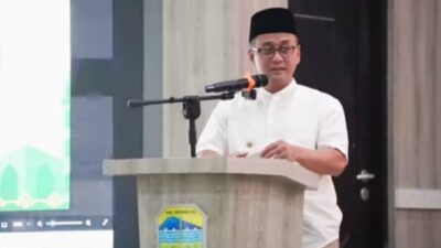 Bupati Tasikmalaya Cecep Nurul Yakin menyampaikan bahwa Ekonomi Tasikmalaya tumbuh 5,31 persen. Peluang usaha terbuka lebar, namun tantangan daya beli dan kemiskinan tetap perlu diperhatikan. (Foto: Diskominfo Tasikmalaya/Adv)