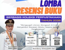 Asah Daya Kritis, Dispusip Ciamis Buka Lomba Resensi Berhadiah Puluhan Juta