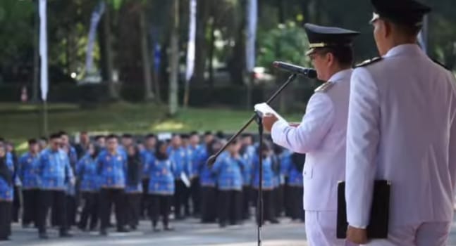 Hari Otda ke-30, Bupati Tasikmalaya Dorong Kebijakan Berbasis Data. (Dishubkominfo Kabupaten Tasikmalaya/Adv)