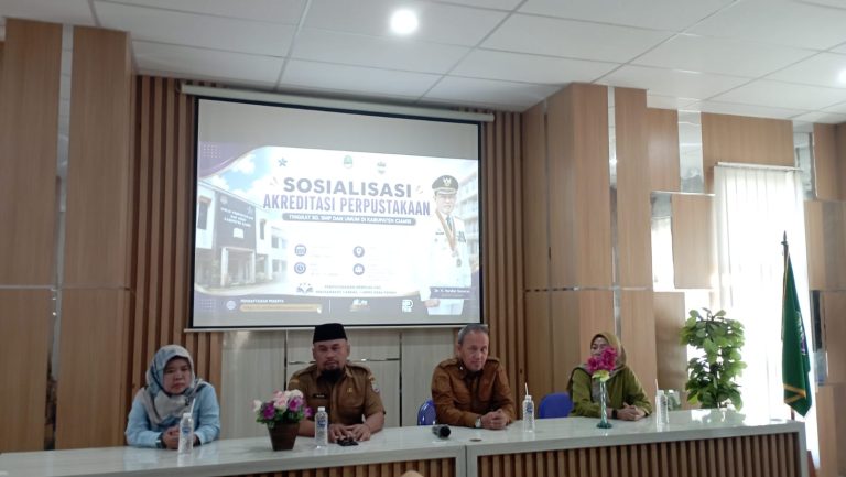 Dispusip Ciamis Perkuat Akreditasi Perpustakaan untuk Bangun Generasi Cerdas dan Literat. (Foto: Dispusip Ciamis)