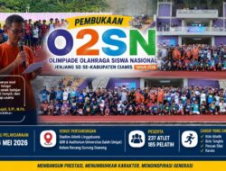 O2SN SD Ciamis 2026 Resmi Dibuka, 237 Atlet Bertanding di Empat Venue