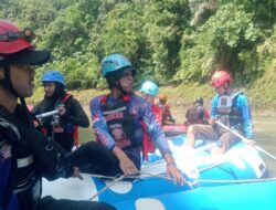 Belasan Personel TAGANA Turun ke Citanduy, Korban Cirahong Masih Dicari