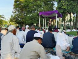 Bupati Herdiat Tak Hadir Sakit, Kapolres Pimpin Sambutan Idul Adha