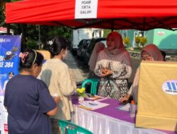 Beragam Hadiah, Booth Perumdam Tirta Galuh Diserbu Warga di Pepatah Manis