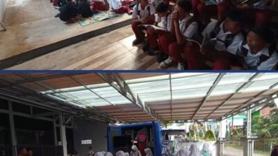 Dispusip Ciamis Hadirkan Perpustakaan Keliling di Hajat Bumi Cariu 2026, Dekatkan Literasi dengan Kearifan Lokal. (Foto: Dispusip Ciamis)