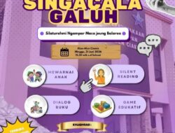 Singacala Galuh Jadi Ruang Literasi Terbuka, Dispusip Ciamis Ajak Masyarakat Ngampar Baca Bersama 