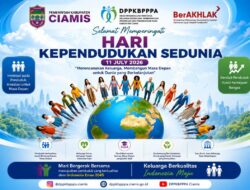Hari Kependudukan Sedunia 2026, DP2KBP3A Ciamis Ajak Masyarakat Wujudkan Penduduk Berkualitas Menuju Indonesia Emas 2045