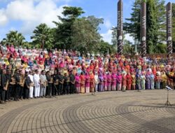 Herdiat Canangkan Gebyar Angklung 20 Ribu Peserta, HUT PWRI Ciamis Jadi Panggung Pelestarian Budaya