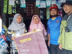 Dinsos Ciamis Salurkan Bantuan Logistik untuk Penyintas Kebakaran, TAGANA Turun Langsung ke Lokasi