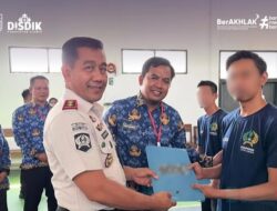 Disdik Ciamis Serahkan Ijazah Paket B dan C untuk Warga Binaan Lapas Ciamis