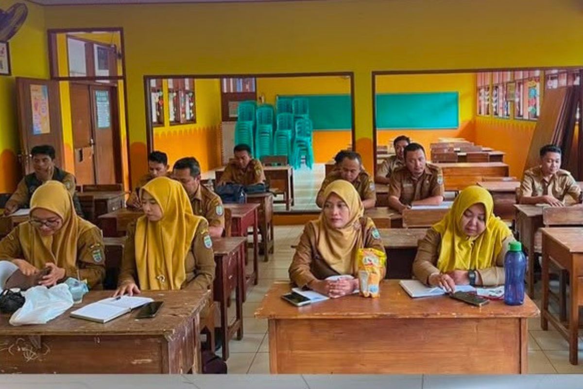 Kegiatan Kelompok Kerja Guru (KKG) Sekolah Dasar (SD) Kabupaten Ciamis, Kamis (6/8/2026). Foto: Istimewa