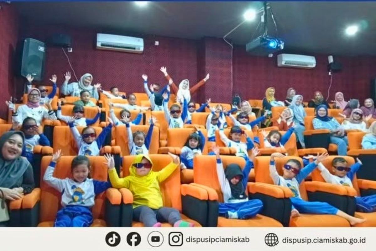 Belajar Tak Harus di Kelas, Dispusip Ciamis Dorong Anak Kenal Dunia Perpustakaan