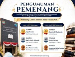 Dispusip Ciamis Umumkan Juara Lomba Resensi Buku Tingkat Kabupaten 2026