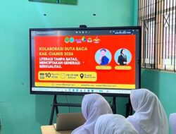 Duta Baca Ciamis dan Duta Literasi SMAN 1 Banjaranyar Kolaborasi Gerakkan Literasi Generasi Muda