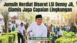 Gerakan Jumsih Herdiat Disorot LSI Denny JA, Ciamis Jaga Capaian Lingkungan